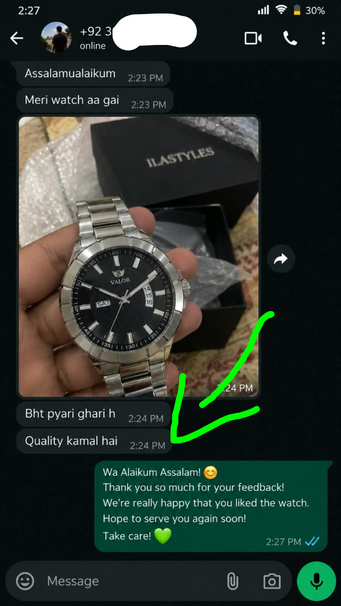 Customer review photo